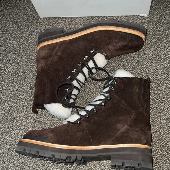 Marc Fisher Izzie Brown Suede Bootie Size 11M - Picture 2 of 8